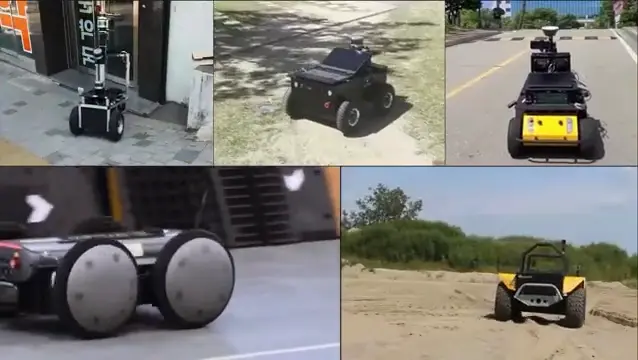 Robot-specific traversability research demonstration.