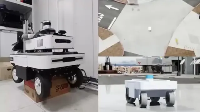 Robot-in-the-loop testbed with a physical robot and simulation.