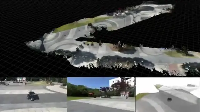 Spatial perception and mapping research demonstration.